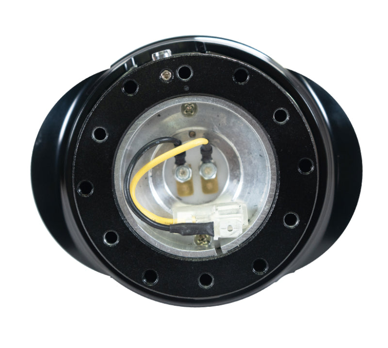 NRG Quick Release Kit - Black Body / Shinny Black Oval Ring SRK-220BK Photo - Primary