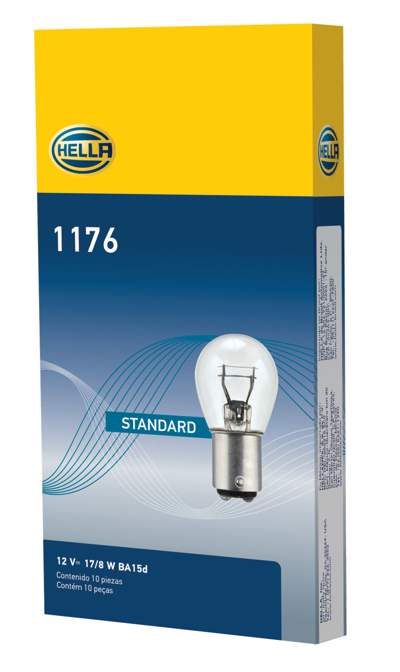 Hella BULB 1176 12V 17/8W BA15d S8 - Min Qty 10 (211656641) 1176 1176 Photo - in package