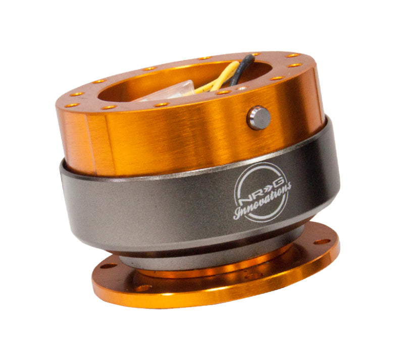 NRG Quick Release Kit Gen 2.0 Rose Gold Body/ Ti Chrome Ring SRK-200RG Photo - Primary