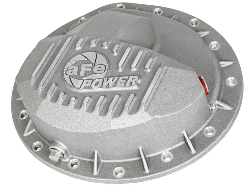 aFe Street Series Rear Differential Cover Raw w/ Machined Fins 46-70360 Photo - Primary