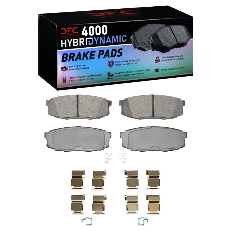 DFC DFC 4000 HybriDynamic Brake Pads Brakes, Rotors & Pads Brake Pads - OE main image