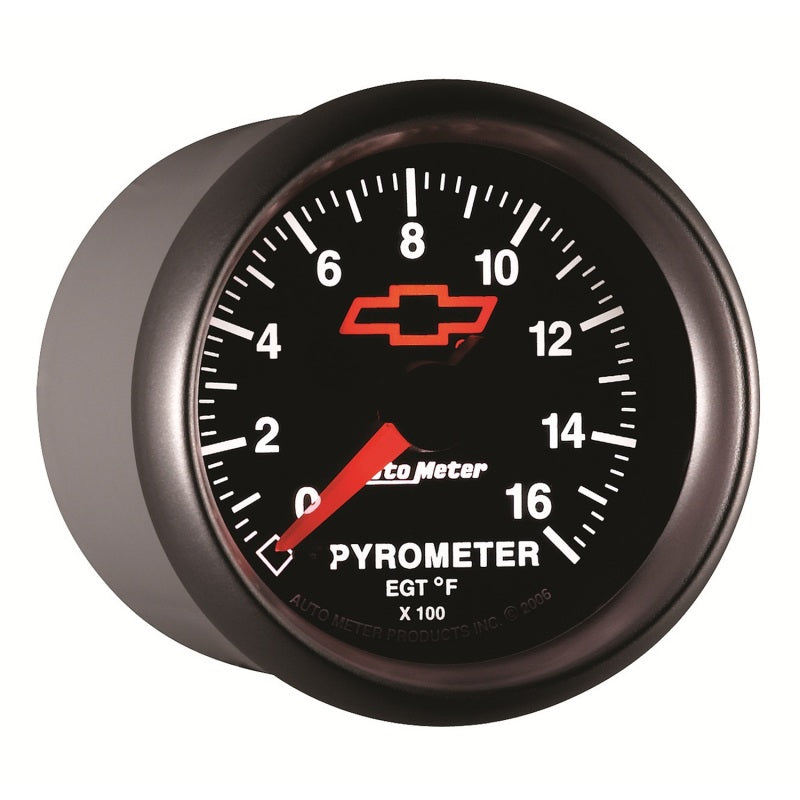 Autometer Gauge Pyro/EGT 2" 1600 Deg. F DSM GM Bowtie Blk 3644-00406 User 6