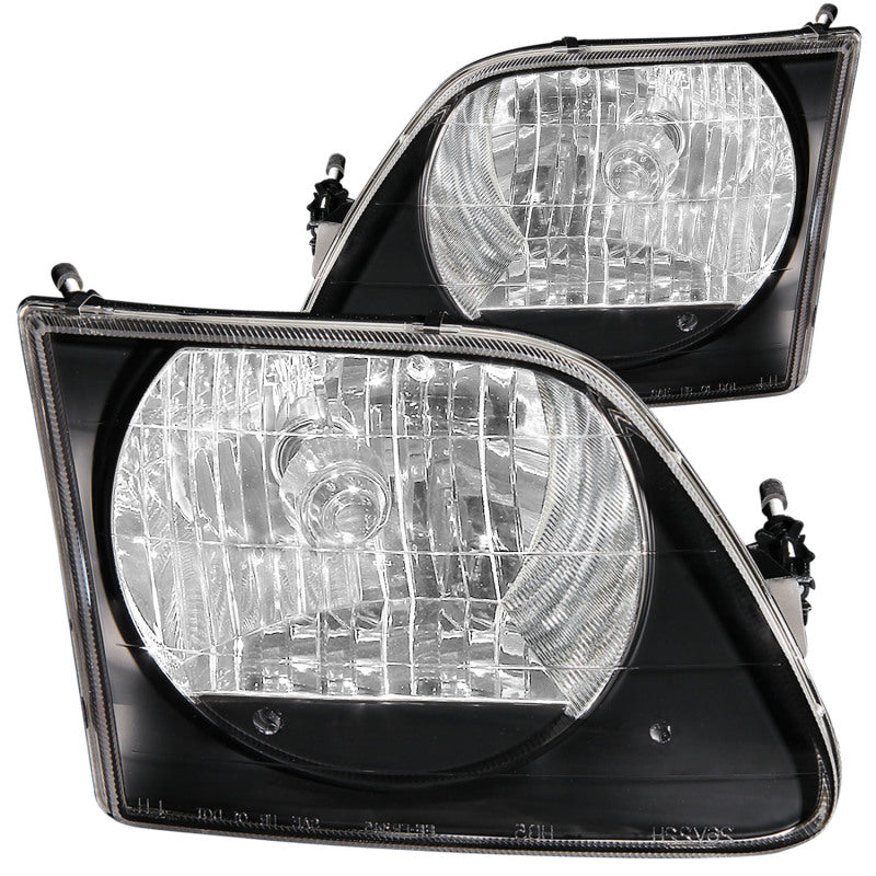 Anzo 1997.5-2003 Ford F-150 Crystal Headlights Black G2 111083 Photo - Primary