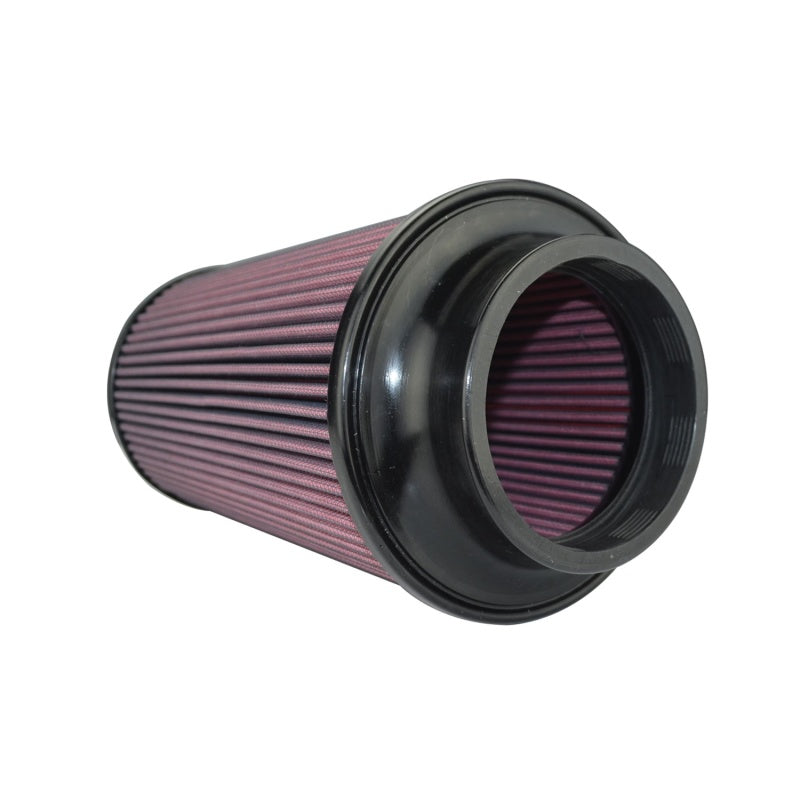 Injen 8-Layer Oiled Cotton Gauze Air Filter 4in ID/ 6.5in Base / 10.3in Height / 5.35in Top X-1111-BR X-1111-BR Photo - Unmounted