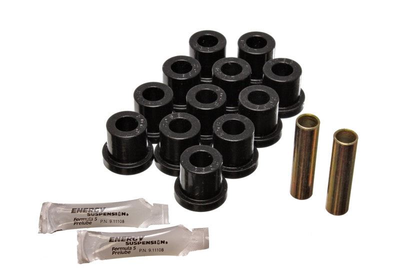 Energy Suspension Leaf Spring Bushing Set Black Chevrolet Bel Air All 1955-1955 3.2118G Photo - Primary