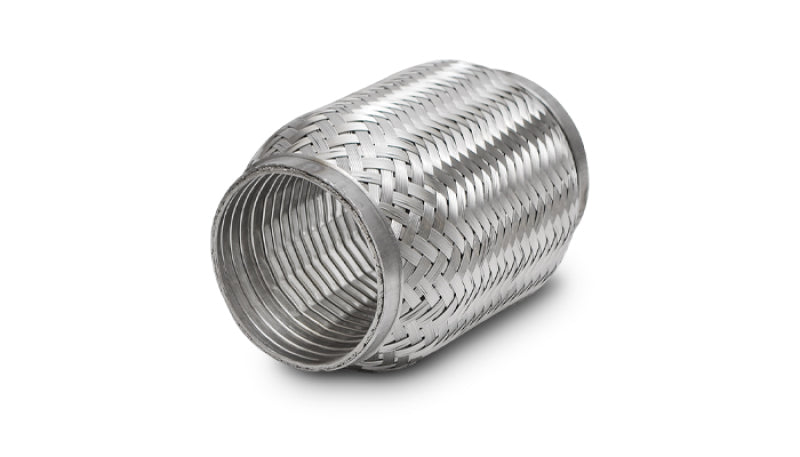 Vibrant SS Turbo FLEX Coupling w/Interlock Liner 1.5in Inlet/Outlet x 4in Long 60304 60304 Photo - Primary