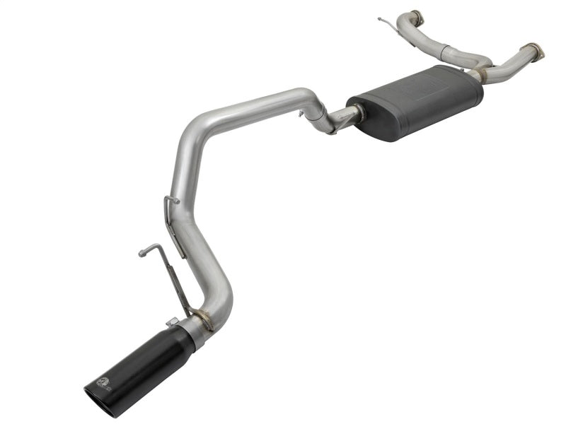 aFe MACH Force XP 3" Cat-Back 304 Stainless Steel Exhaust System w/Black T 49-36114-B Photo - Primary