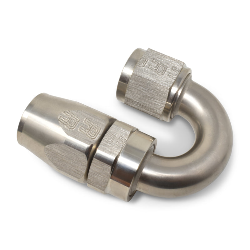 Russell #8 Full Flow Swivel 180° Tight Radius Hose Ends - Endura 613511 Photo - out of package