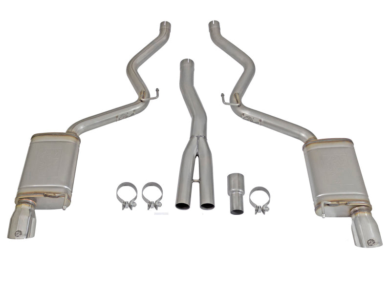 aFe POWER 49-33084-P MACH Force-Xp 304 SS Cat-Back Exhaust System 49-33084-P Photo - Unmounted