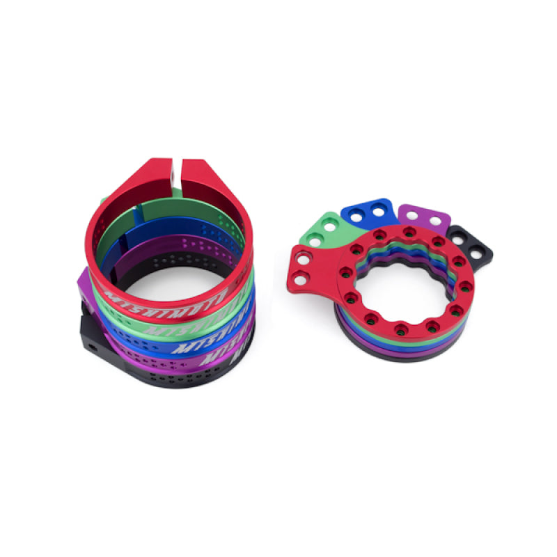 Mishimoto Replacement Bracket Set for Baffled Oil Catch Can- Blue MMBCC-BKTS-BL Photo - out of package