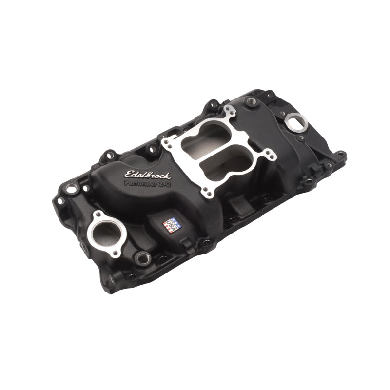 Edelbrock Intake Manifold Perf BBC 2-0 Black 21613 Photo - out of package