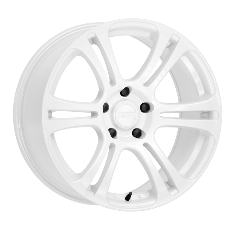 Kansei K16W Neo 18x9in / 5x114.3 BP / 35mm Offset / 73.1mm Bore - Gloss White Wheel K16W-189012+35 K16W-189012+35 Photo - Primary