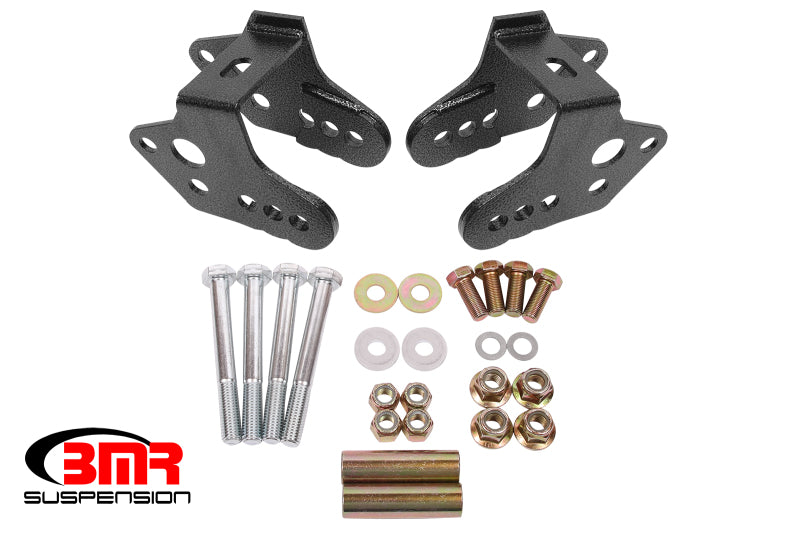 BMR 79-04 Ford Mustang Control Arm Relocation Bracket - Black Hammertone CAB740H CAB740H User 1