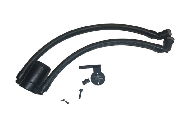 J&L 11-14 Ford F-150/Ford F-150 Raptor 6.2L Passenger Side Oil Separator 3.0 - Black Anodized 3036P-B 3036P-B Photo - Primary