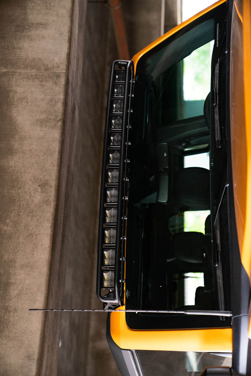 DV8 Offroad DV8 21+ Ford Bronco Curved Light Bracket for 12 3in. Pod Lights LBBR-03 LBBR-03 Photo - Mounted