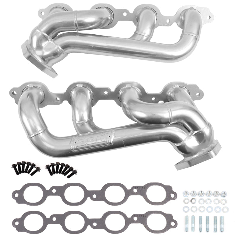 BBK 19-24 GM Full Size 5.3/6.2L Shorty Headers (Silver Ceramic) 40480 40480 Photo - Primary