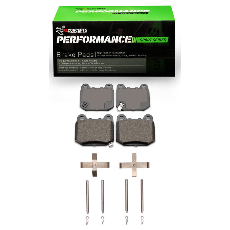R1 Concepts RNC Performance Sport Brake Pads Brakes, Rotors & Pads Brake Pads - Performance main image