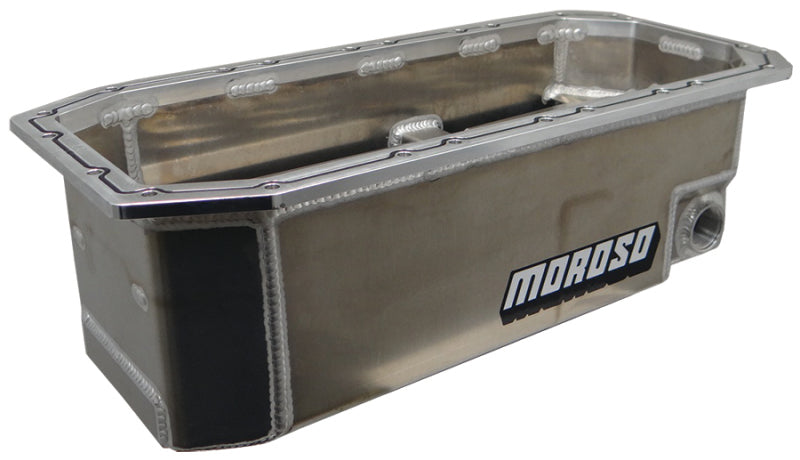 Moroso AJPE TFX 96/TFX 2000/TFX 2002 Dragster Wet Sump 7in Aluminum Oil Pan 20055 20055 Photo - Primary