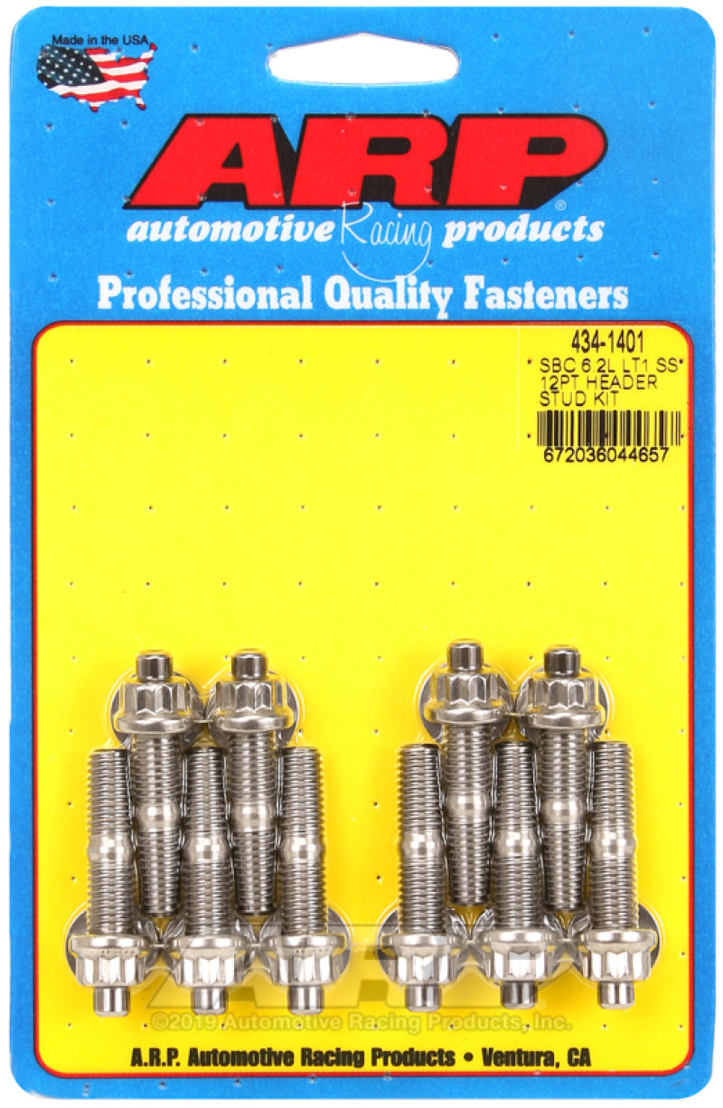 ARP Header Bolt & Stud Kits for Chevrolet LT1 6.2L 434-1401 Photo - Primary