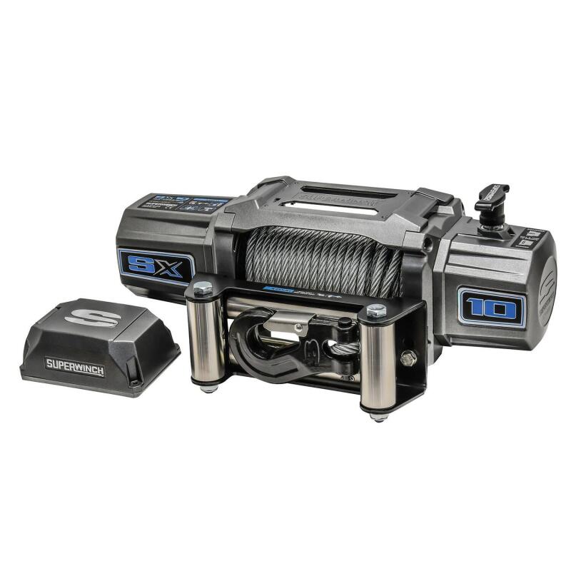 Superwinch 10000 LBS 12 VDC 3/8in x 85ft Wire Rope SX 10000 Winch 1710200 1710200 Photo - Close Up