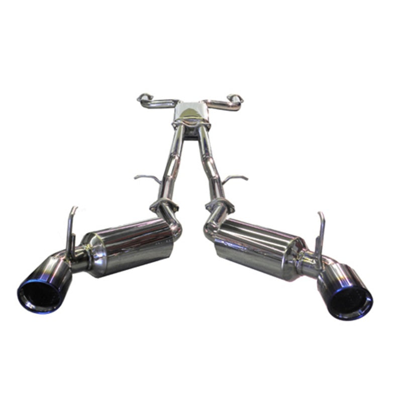 Injen Dual 60mm SS Cat-Back Exhaust System 03-08 350Z 3.5L V6 SES1987TT Photo - Primary
