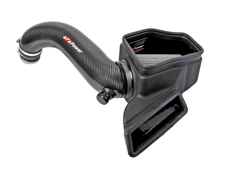 aFe 15-19 VW Golf R (MKVII) L4-2.0L (t) Track Series Carbon Fiber Intake System w/ Pro DRY S Filter 57-10016D 57-10016D Photo - Unmounted