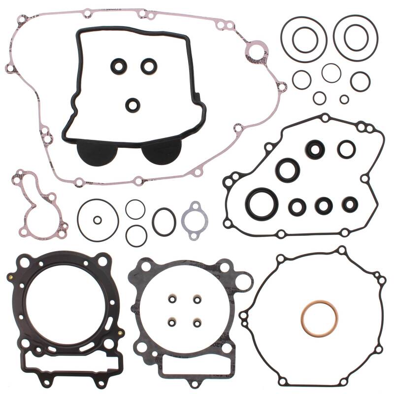 Vertex Pistons Vertex Gaskets 09-15 Kawasaki KX450F Complete Gasket Kit w/ Oil Seals 811482 811482 Photo - Primary