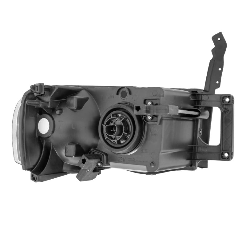 Raxiom 02-05 Dodge RAM 1500 Crystal Headlights- Black Housing (Clear Lens) R110143 R110143 Photo - Close Up