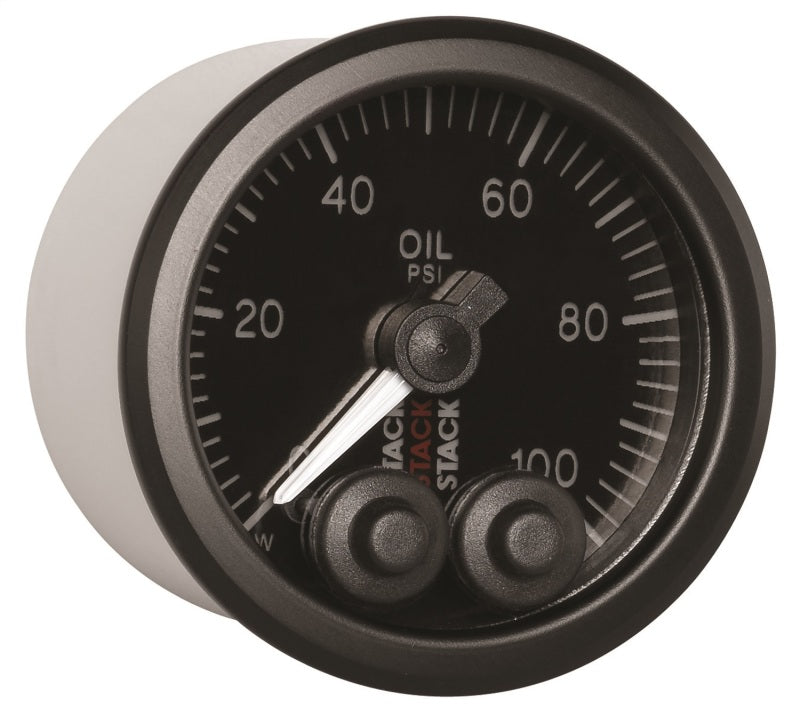 Autometer Gauge OilP Pro-Cntrl 52mm Blk 100psi ST3502 User 4