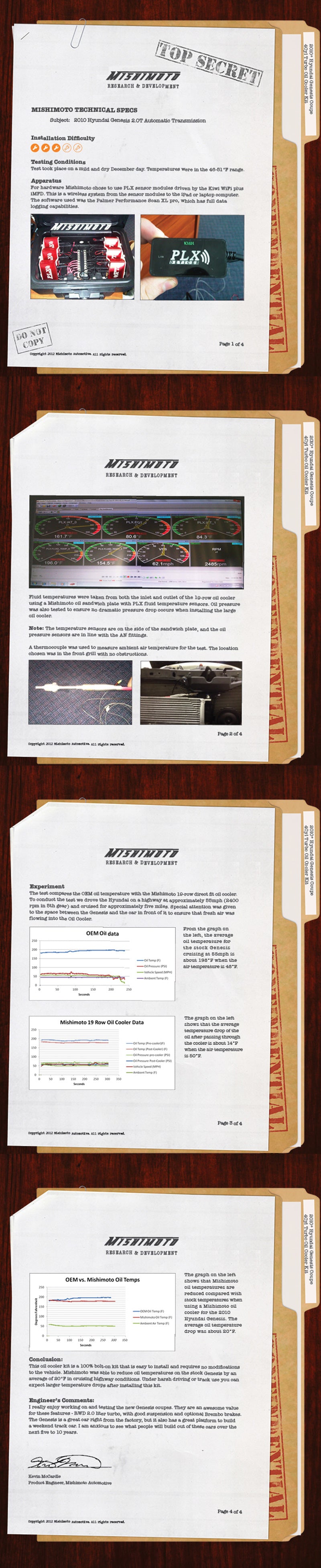 Mishimoto Oil Cooler Kit - Hyundai Genesis 2.0T MMOC-GEN4-10 User 2