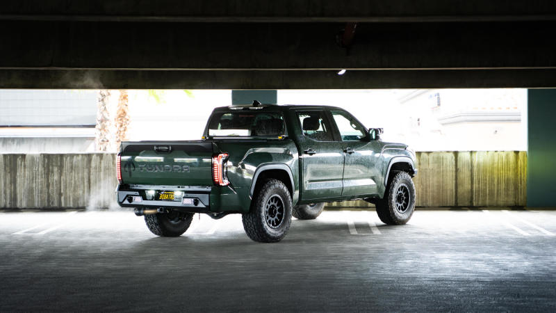 DV8 Offroad 2022-2023 Toyota Tundra MTO Series Rear Bumper RBTT2-04 RBTT2-04 Photo - Unmounted