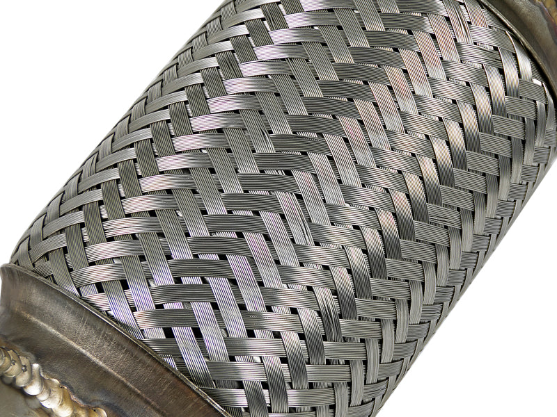 aFe Twisted Steel Street Series Down-Pipe 14-19 MINI Cooper S L4-2.0L (t) 48-36322-HC 48-36322-HC Photo - Unmounted