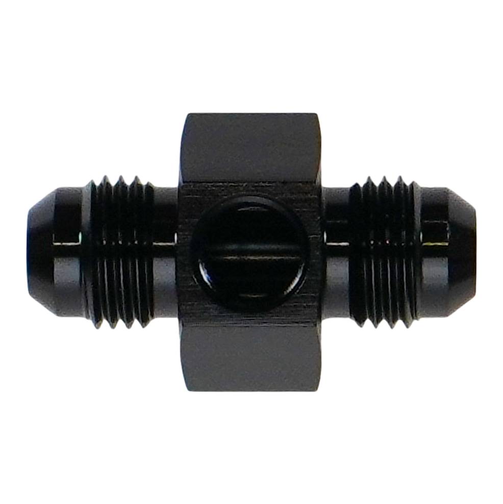 DeatschWerks 6AN Male Flare Gauge Adapter with 1/8" NPT Gauge Port