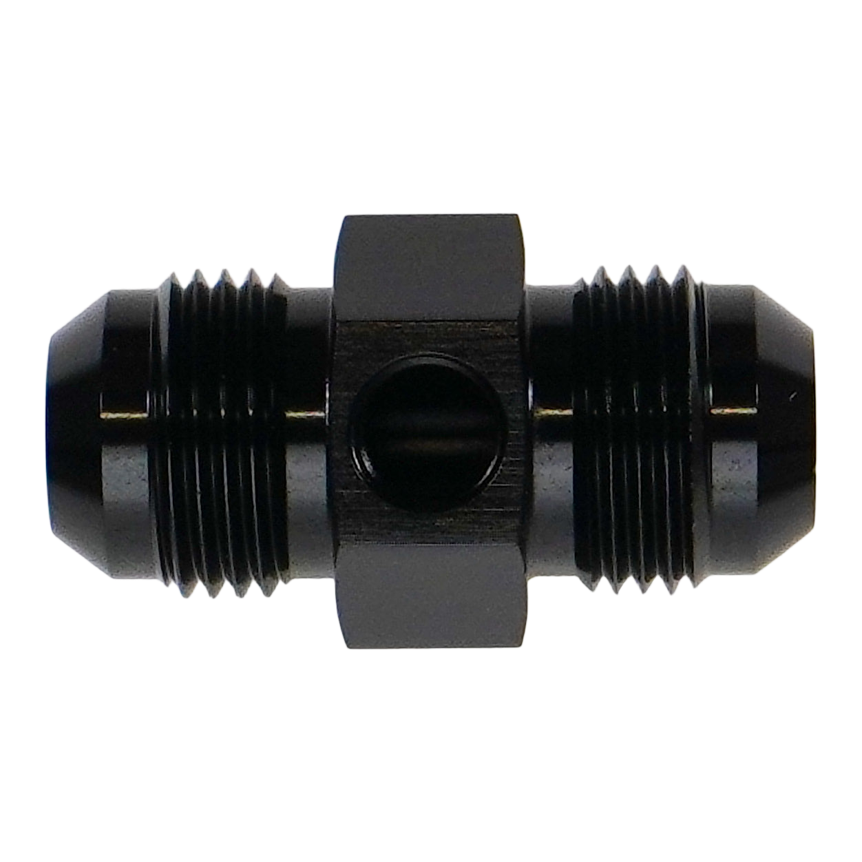 DeatschWerks 10AN Male Flare Gauge Adapter with 1/8" Gauge Port