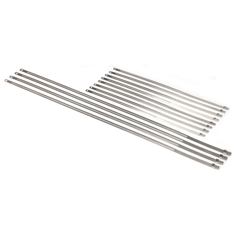 DEI Stainless Steel Positive Locking Tie Eight 1/4in (7mm) x 9in and Four 7mm x 20in 10216 10216 Photo - Primary