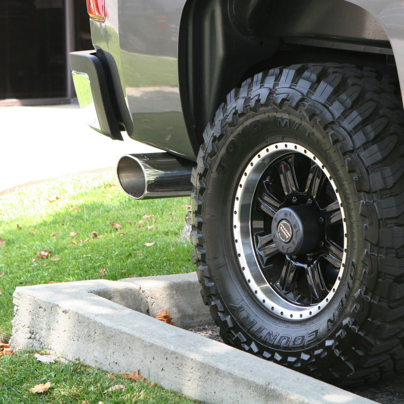 Banks Power 07-10 Chevy 6.6L LMM ECSB-CCLB Monster Exhaust System - SS Single Exha 47784 Photo - Mounted