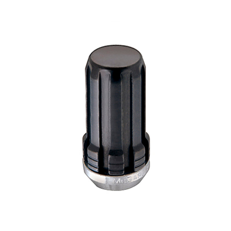McGard SplineDrive Lug Nut (Cone Seat) M14X1.5 / 1.935in. Length (Box of 50) - Black (Req. Tool) 65025 65025 Photo - Primary