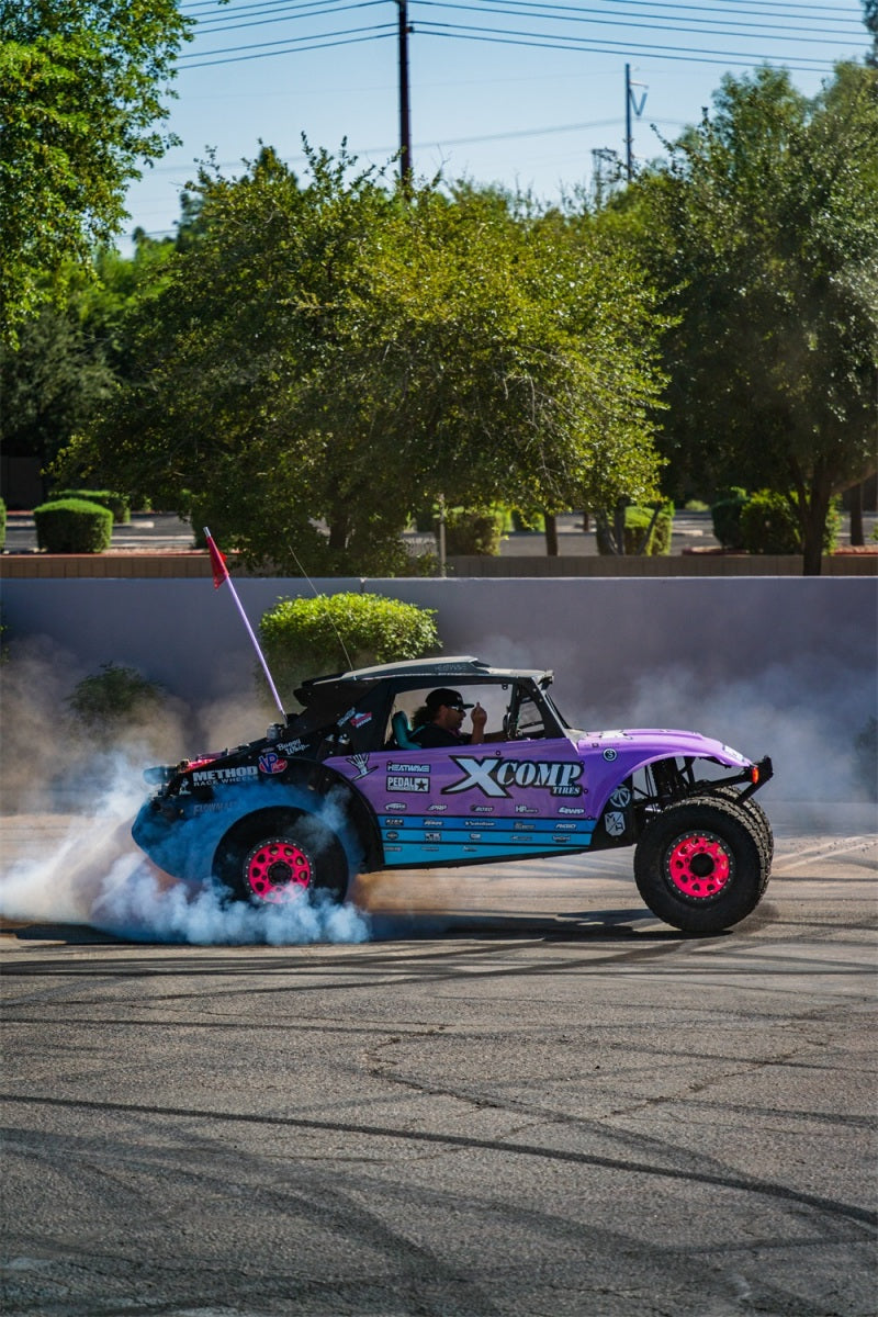 Rigid Industries x SHREDDY 360-Series 4in Lights w/Wt Bcklght (2) + 6 Covers (2 Pink/2 Teal/2 Blk) 36117-SHREDDY 36117-SHREDDY Photo - Mounted