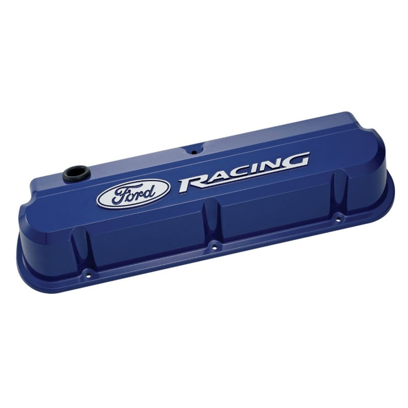 Ford Slant Edge Valve Cover Set w/Ford Racing Logo FRD302-136 302-136 Photo - Primary