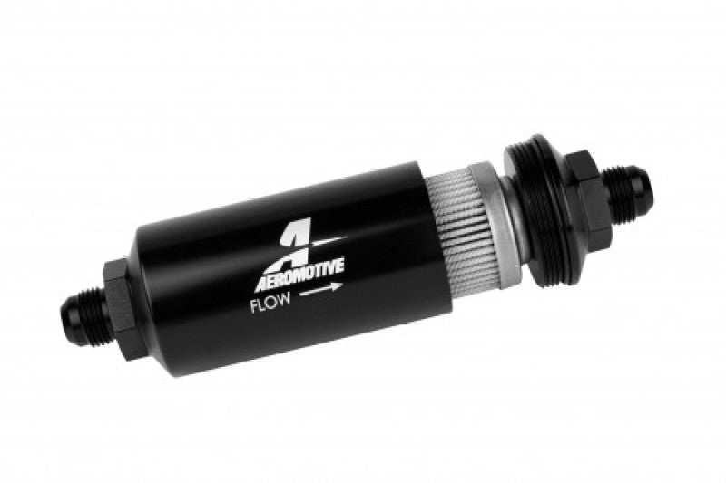 Aeromotive Stainless 40 Micron Filter Male AN-08 12378 Photo - Close Up