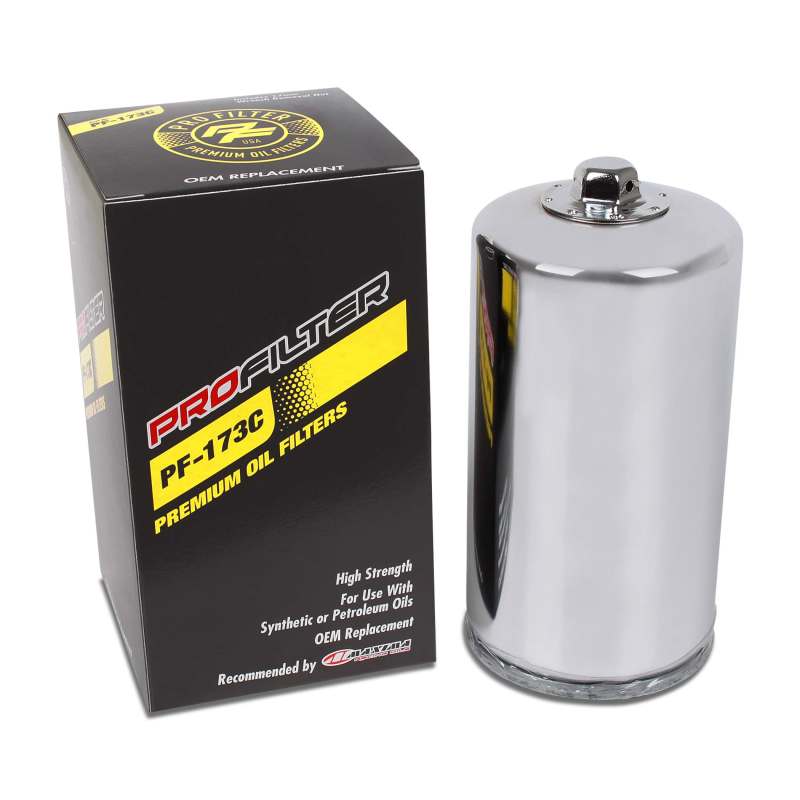 ProFilter Harley Spin-On Chrome Various Performance Oil Filter PF-173C PF-173C User 1