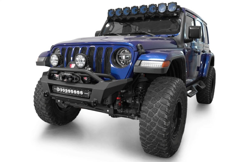 Addictive Desert Designs ADD 18-24 Jeep Wrangler JL / 18-24 Jeep Gladiator JT Phantom Front Bumper F980393070103 F980393070103 Photo - Mounted