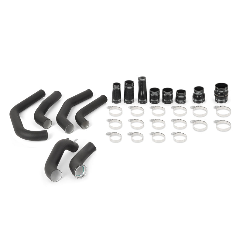 Mishimoto 15-17 Ford F-150 2.7L EcoBoost I/C Pipe Kit - Wrinkle Black MMICP-F27T-15KWBK Photo - Primary