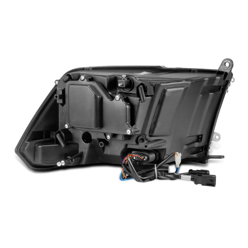 Raxiom 09-18 Dodge RAM 1500 LED Halo Headlights w/ Swtchbck Turn Signals- Chrome Hsng (Clear Lens) R111519 R111519 Photo - Close Up