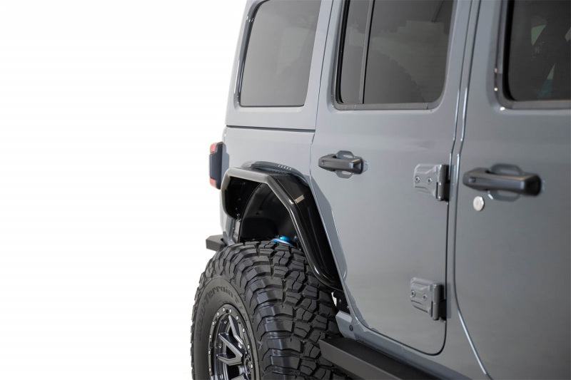 Addictive Desert Designs 18-21 Jeep Wrangler JL/JT Stealth Fighter Rear Fenders D96164601NA D96164601NA Photo - Mounted