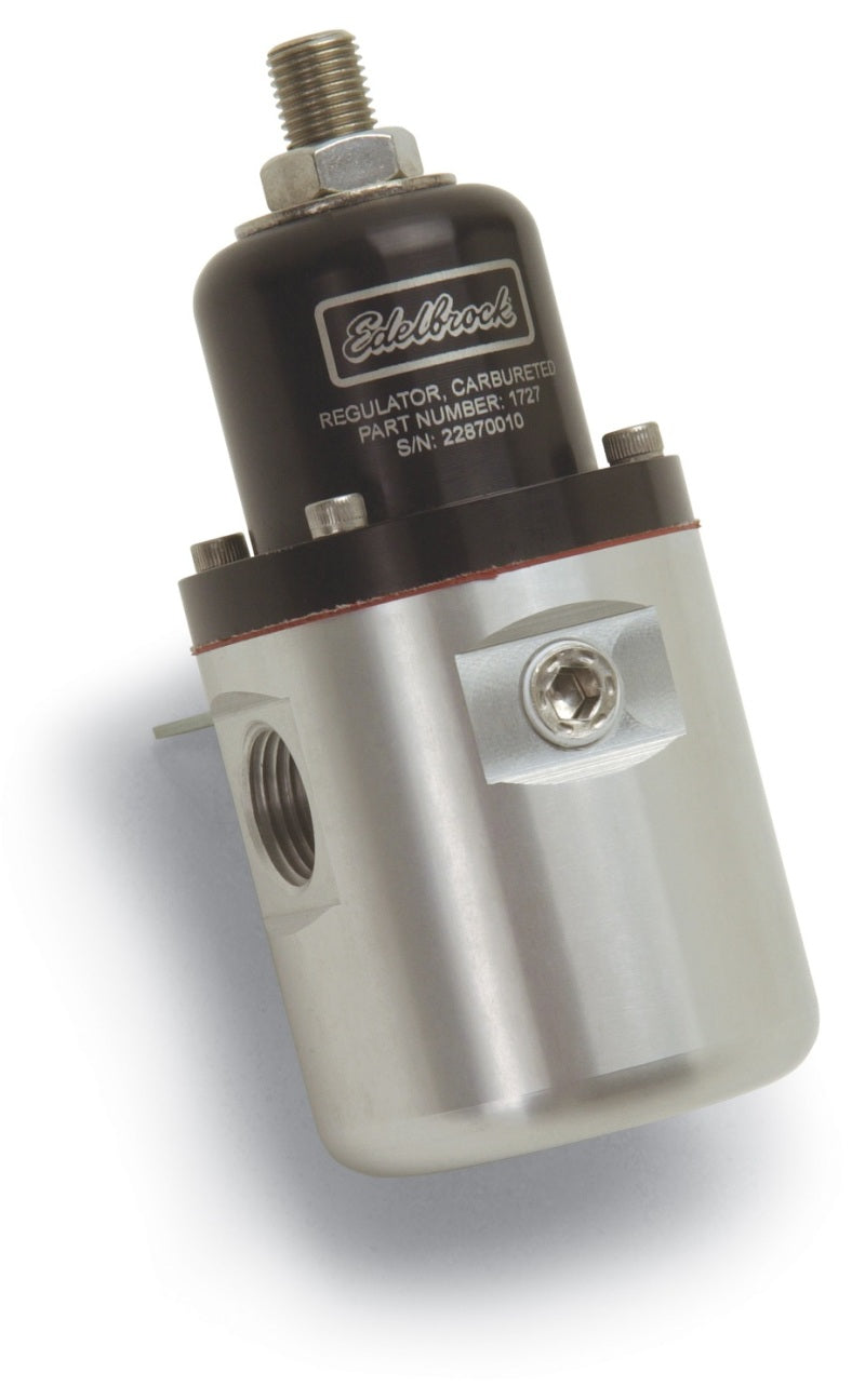 Edelbrock Fuel Pressure Regulator 160 GPH for Carbureted Applications 1727 Photo - Primary