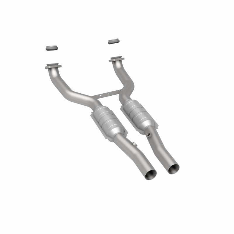 MagnaFlow Chevrolet Corvette OEM Grade Federal / EPA Compliant Direct-Fit Catalytic Converter 51397 360 Degree Image Set