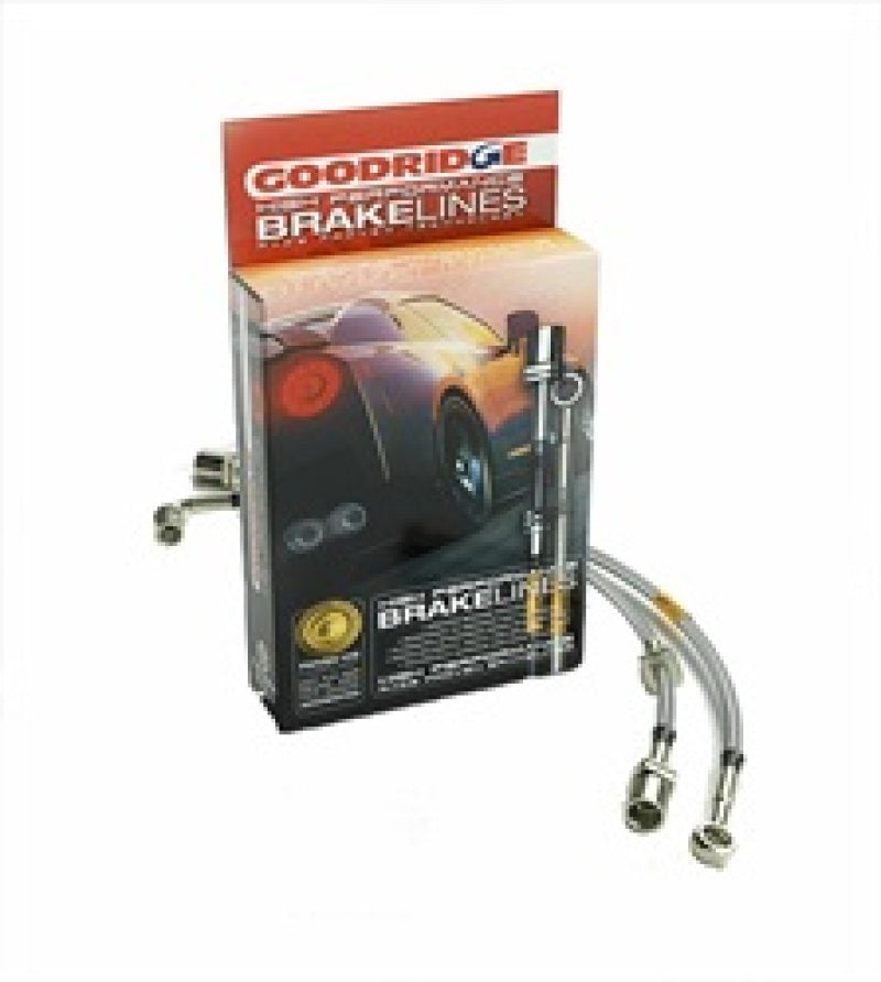 Goodridge Stainless Steel Brake Line SS Brde 00-02 Ford Focus 12321 Photo - in package