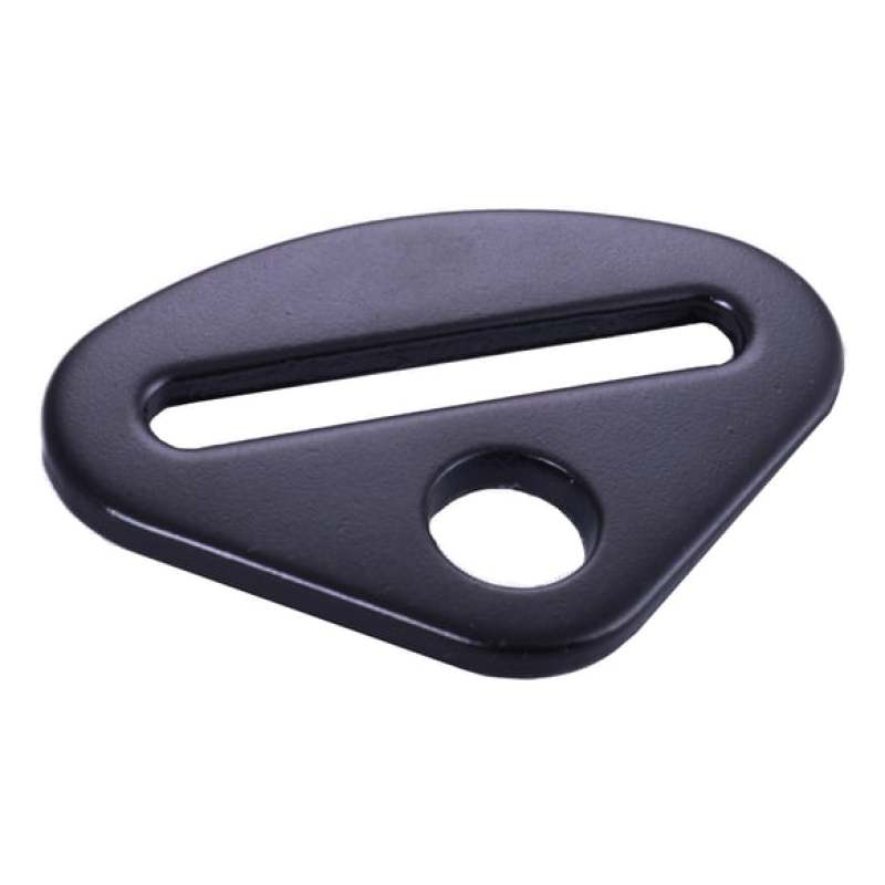 Racequip Delta Short Bolt On End Seat Belt Mounting Hardware / 2 or 3 In. Belts / Forged Steel- Blk 700905 700905 User 1