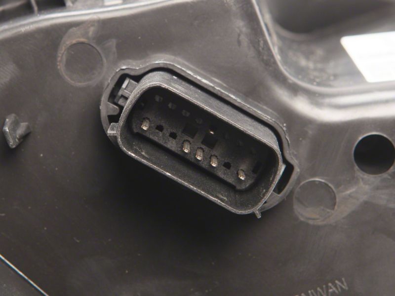 Raxiom 18-23 Ford Mustang GT EcoBoost LED Projector Headlights- Blk Housing (Clear Lens) 407614 407614 Photo - Close Up